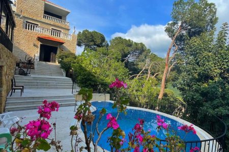 Villa with Private Pool- Beit Meri, Matn